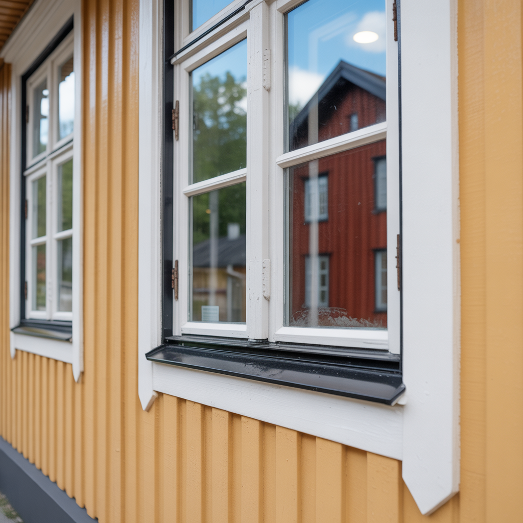 4.Sa far du fonsterfargen att halla langre utan sprickor