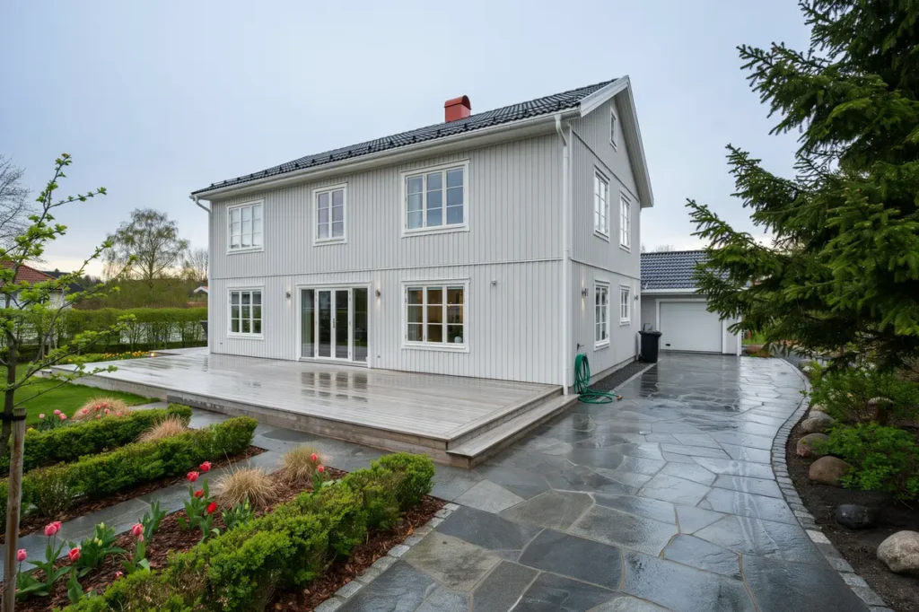altan och uppfart som ser nytv ttade ut smart reng ring som lyfter hela huset